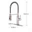 Robinet de cuisine tactile avec douchette extractible-121210024