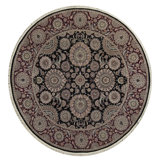 Manchuria One-of-a-Kind Round 8' X 8' Hand Knotted Area Rug