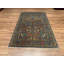 Tapis en laine et coton gris noué à la main Original Original