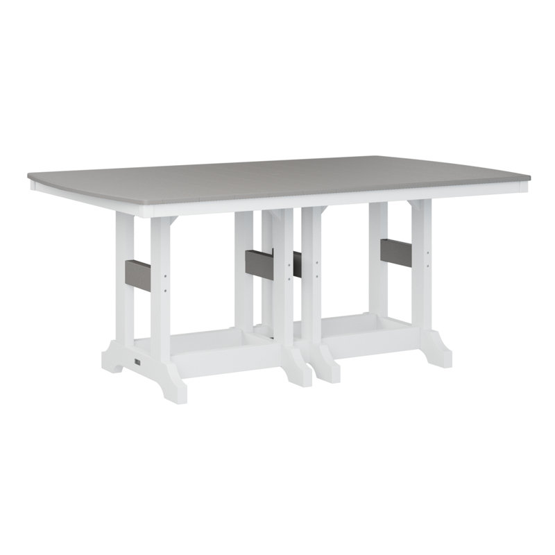 Table de salle à manger rectangulaire à hauteur de comptoir Berlin Gardens Garden Classic, H 39,5 po x l 72 po x P 44 po