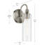 13" 1-Light Wall Sconce with Clear Glass-108202015