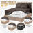 Luxury 1000 Thread Count Certified Egyptian Cotton Solid Extra Deep Pocket 4 Piece Bed Sheet Set-88850320-88850327