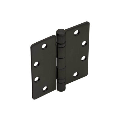 FHC BBH2DU 4-1 / 2 "x 4-1 / 2" Roulement à billes standard poids 1/4 "rayon - charnières - bronze foncé