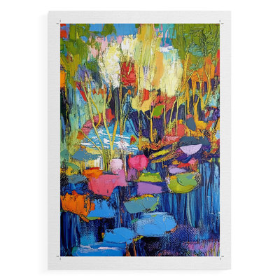 FLORAL Series DCVIII -Canvas Print Only - NOT FRAMED