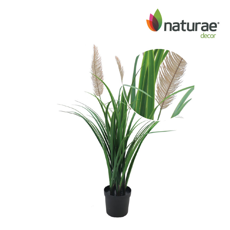 Feuilles artificielles d'extérieur en gazon artificiel 36 po 3 t avec plumes