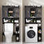 Armoire de rangement au-dessus de la toilette-735509969