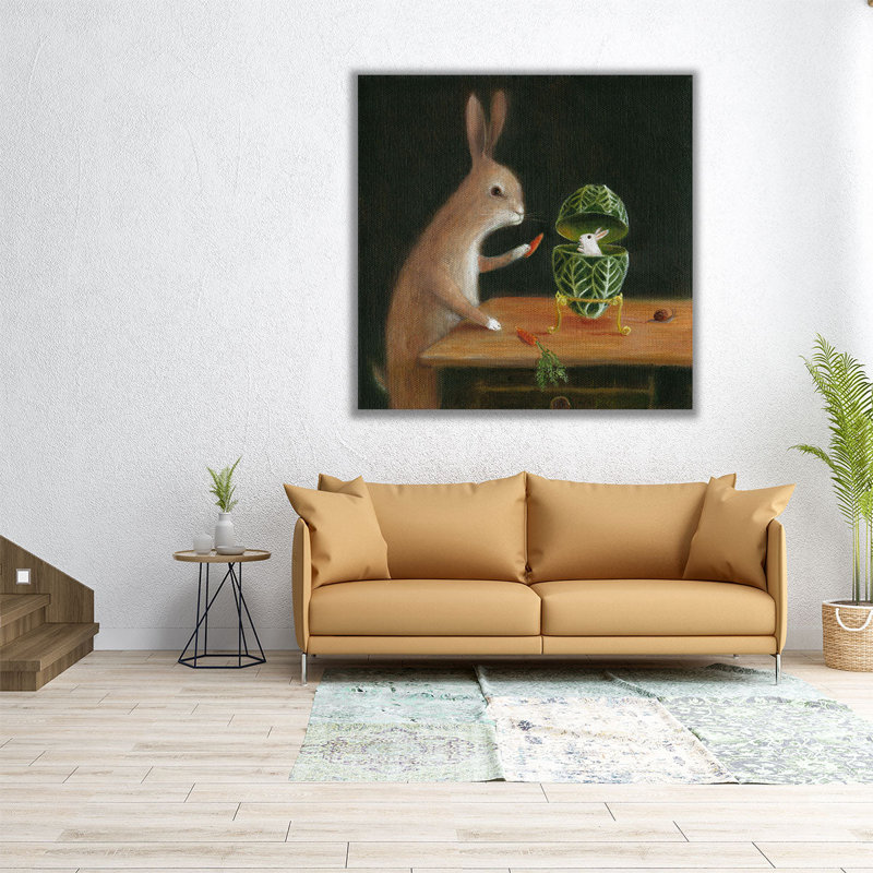 Peter Carl Faberg - Canvas Print Wall Art, 24" H x 24" W