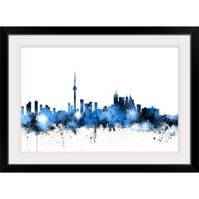 «Toronto Canada Skyline» par Francy, impression