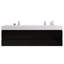 Ensemble de meuble-lavabo mural double 84 po Babajide-1545766458