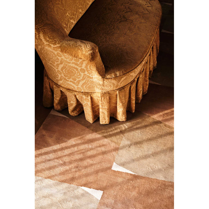 The Rug Company X Kelly Wearstler Crux Area Rug, Auburn, Rectangle 9' x 12'