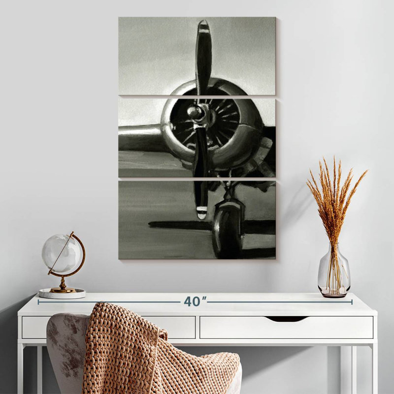 Mehar Vintage Flight I, 32" H x 20" W