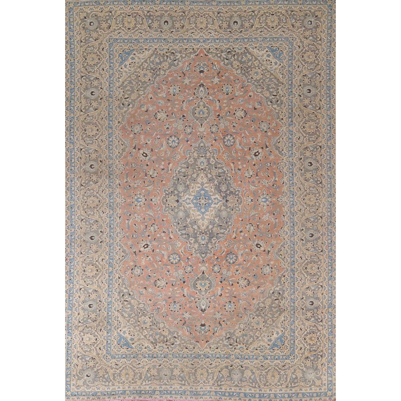 Tapis traditionnel rose 8 x 12