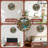 Stone Lake House Autumn Mountain Wall Clock