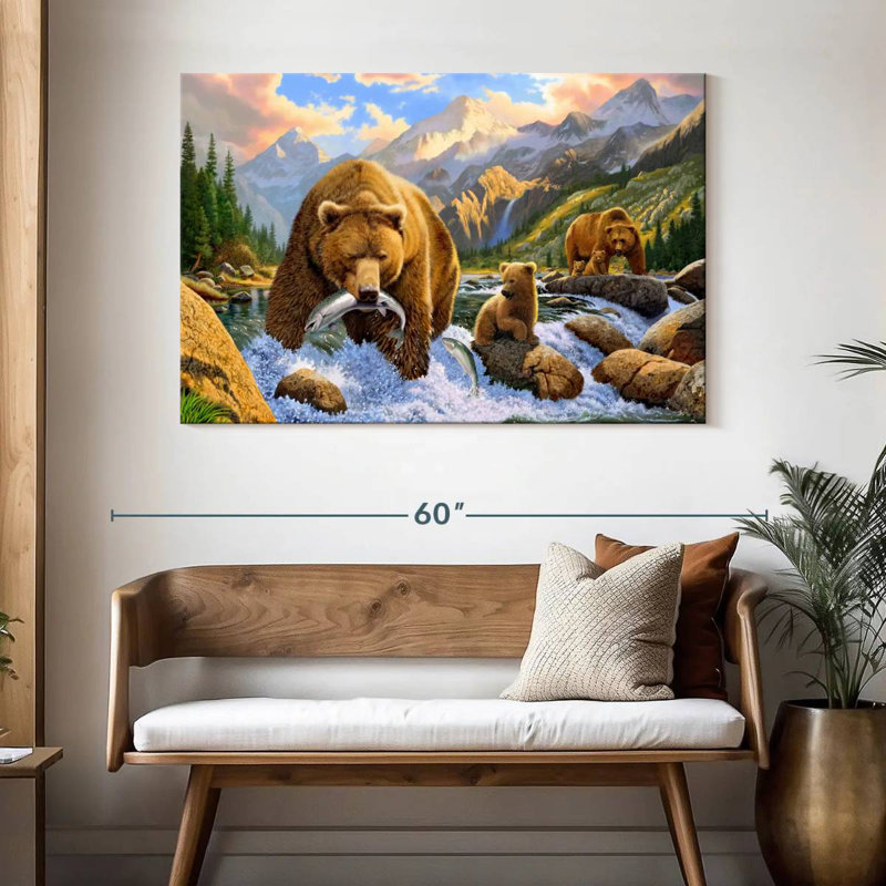 Bear Salmon Fishing