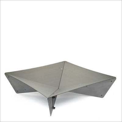 Ethan Square Stainless Steel Smokeless Fire Pit
