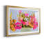 «Saturé Spring Blooms I», reproduction encadrée de qualité supérieure - prête à être accrochée-141906647-141906646