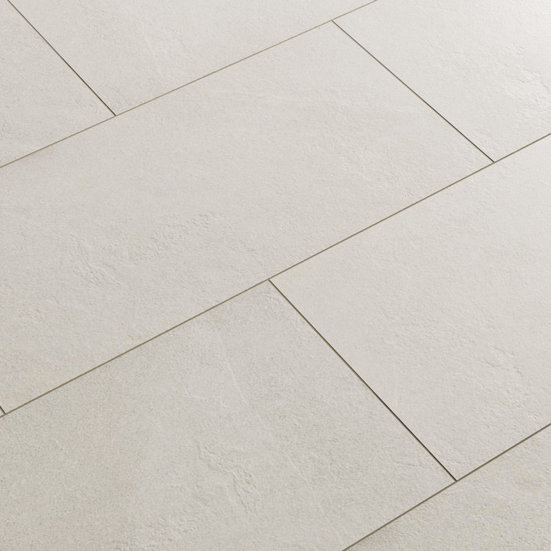 Fordham 12x24 Matte Porcelain Stone Look Floor and Wall Tile, White