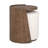 Lyra End Table with Pouf