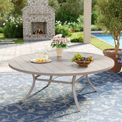 60" Round Patio Dining Table
