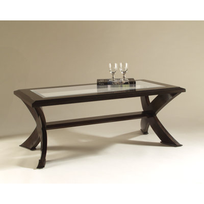 Roxboro Glass Top Coffee Table