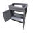 30'' Single Bathroom Vanity Base Only in Gray