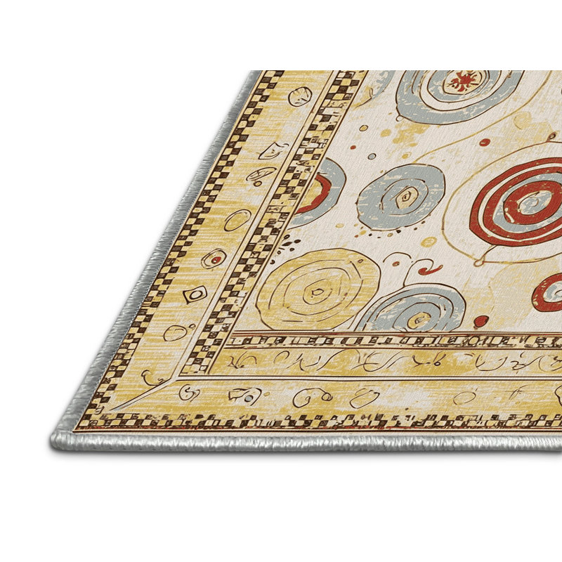Jazzy Beam Rug, Round 6'