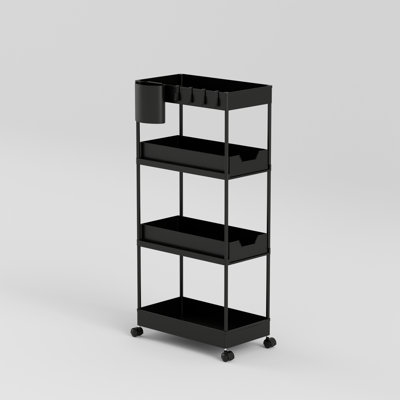 33.07'' H x 15.35'' W Utility Cart with Wheels