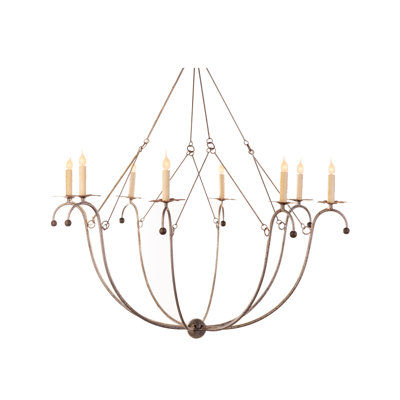 Spring Island Basket 8 - Light Chandelier