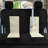 Diamond Stitched Flat Cloth Car Seat Covers Full Set-87289355