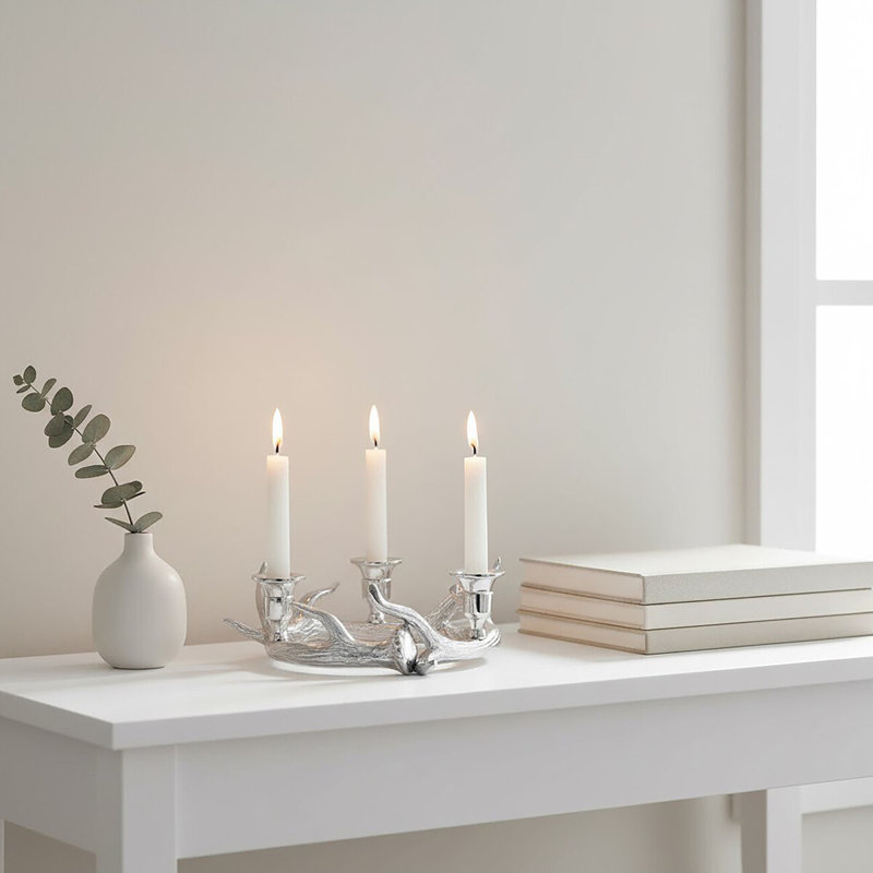 Cobbs 9cm Metal Tabletop Candelabra