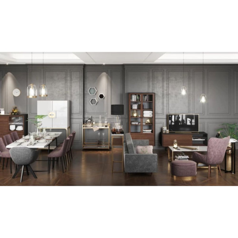 Tailor 3 Piece Hexagon Floating Shelf