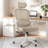 Heavy Duty Ergonomic Desk Office Chair, High Back Home Computer Chair With Headrest  And Adjustable Swivel 3D Armrests For Comfort  Adjustable Lumbar Supports Up To 350Lbs-1308965661-1308965657