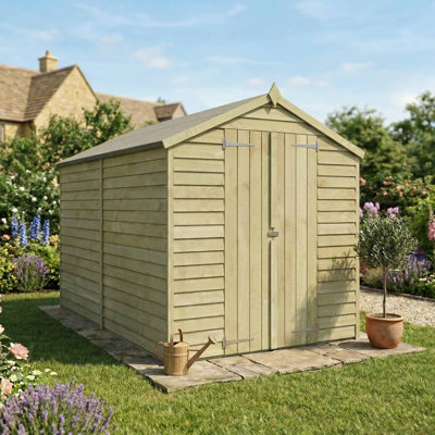 Mercia 10 x 6ft Overlap Apex Windowless Shed