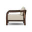 Chaise d'extérieur teinté brun Castilla Boda FSC