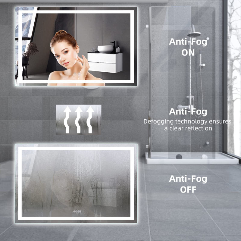 Gulesta Rectangle Wall Mirror, 20" x 28"