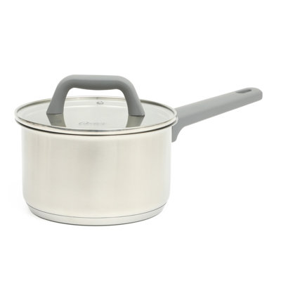 Oster Beauford 2 Quart Stainless Steel Saucepan With Lid in Silver