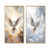 Cadre flottant brun