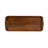 Solid Wood Rectangle Tray with Metal Handles