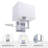 Pranisha Steel Armed Sconce-1947355496