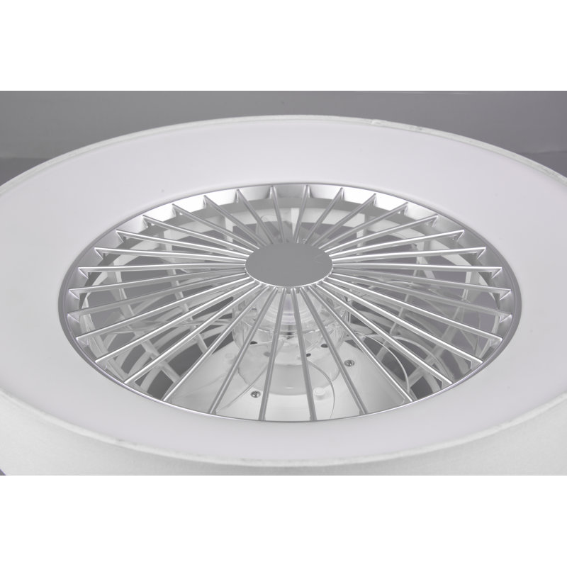 Abbie-Lea 47cm Ceiling Fan with LED Lights, White