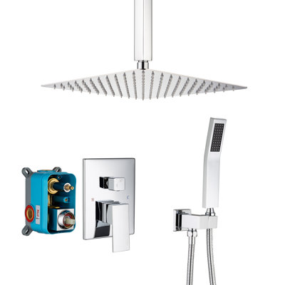 Système de douche complet avec valve brute