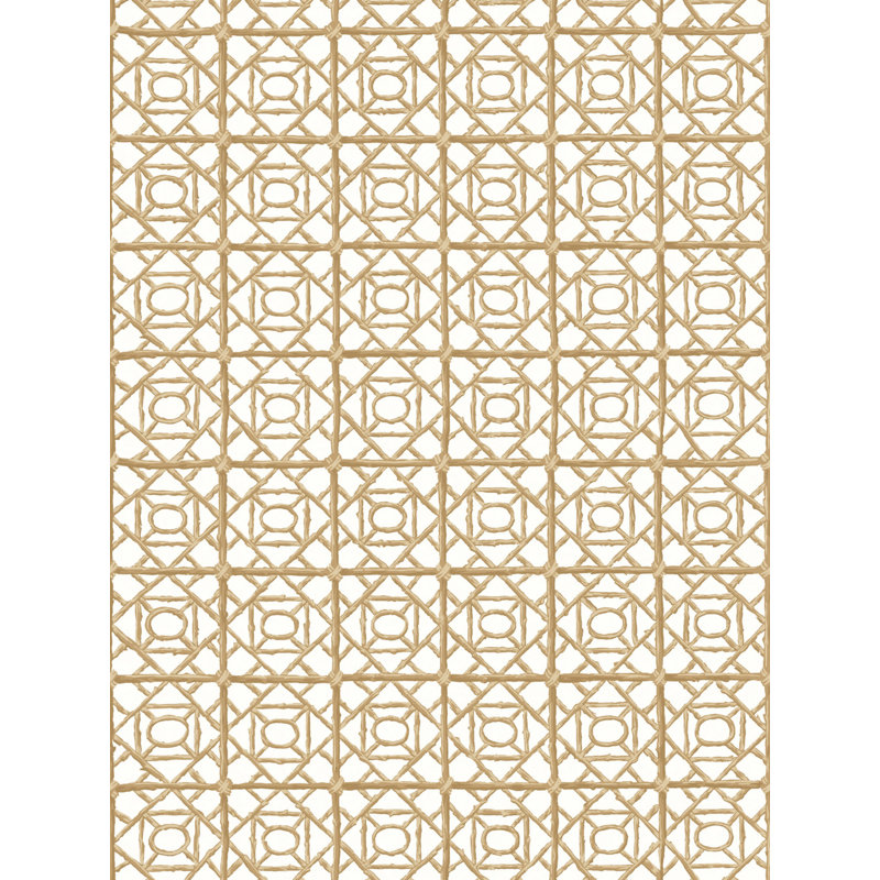 ORMOND FRET WALLCOVERING, Twine