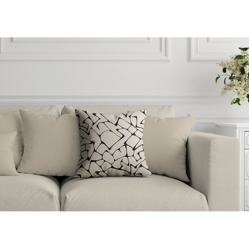 Housse de coussin d'extérieur Huxley, Beige, L 17 po x H 17 po