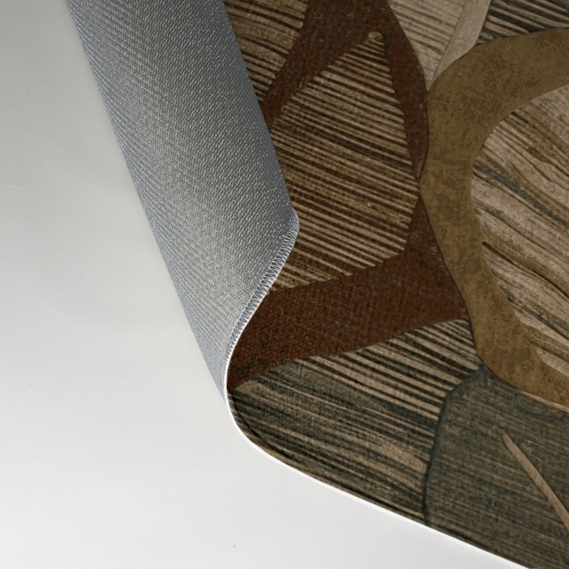 Tapis d'intérieur et d'extérieur brun Nature, Rectangle 9 pi x 12 pi