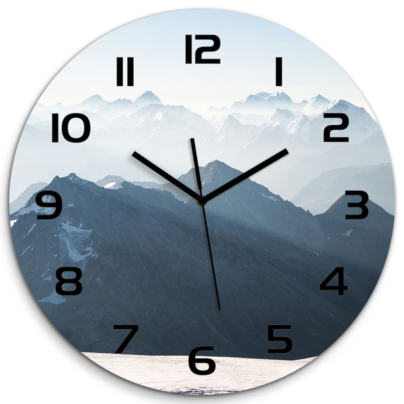 Joevani Glass Wall Clock