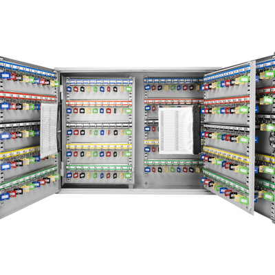 400 Key Adjustable Key Cabinet With Key Lock