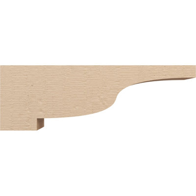 Bois de cèdre brut Newport, grain de bois TimberThane, brun clair apprêté