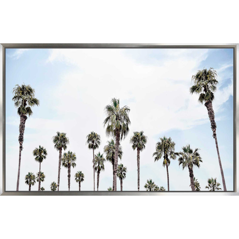 Laguna Beach par - photographie, H 31,5 po x l 51,5 po x P 2 po, Cadre flottant argent