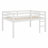 Wood Loft Bed With Ladder-1397108016