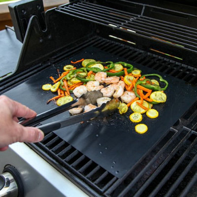 Plastic Non-Stick Grill Grid Mat